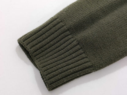 MONCLER Grenoble Wool Zip-Up Cardigan