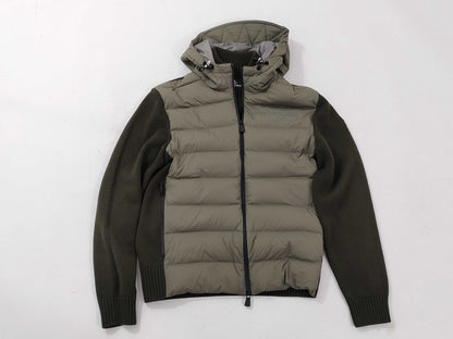MONCLER Grenoble Wool Zip-Up Cardigan