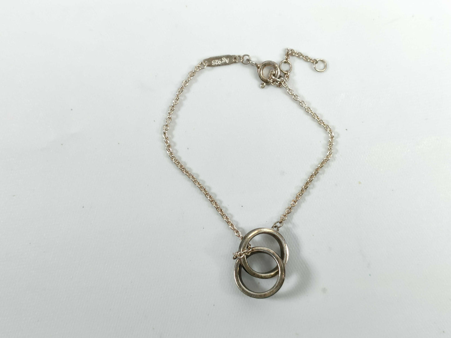 Tiffany & Co. Interlocking Circle Bracelet, SV925, 2.9g