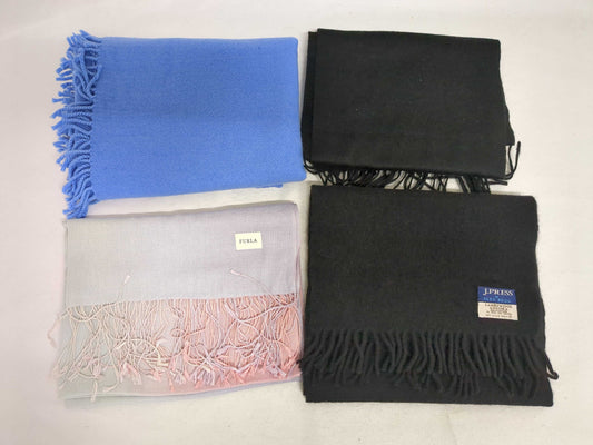4 scarves including CELINE and Paul Smith