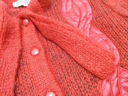 Dior knit red cardigan
