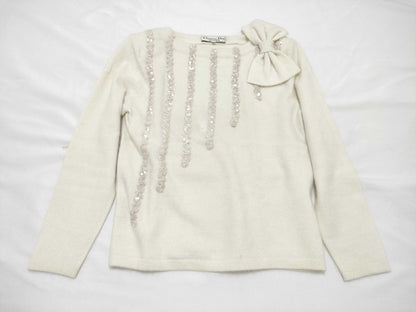 Dior knit top white top