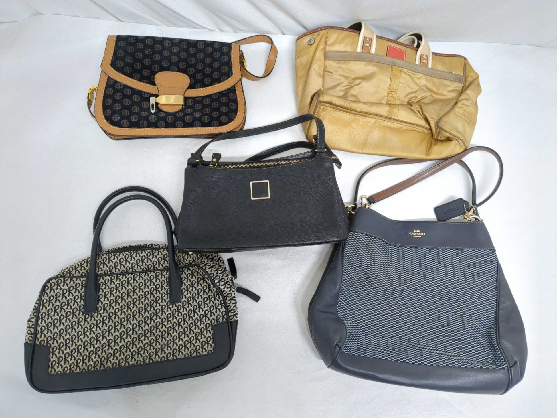 COACH/Nina Ricci etc. 5-piece handbag and one-shoulder tote bag set