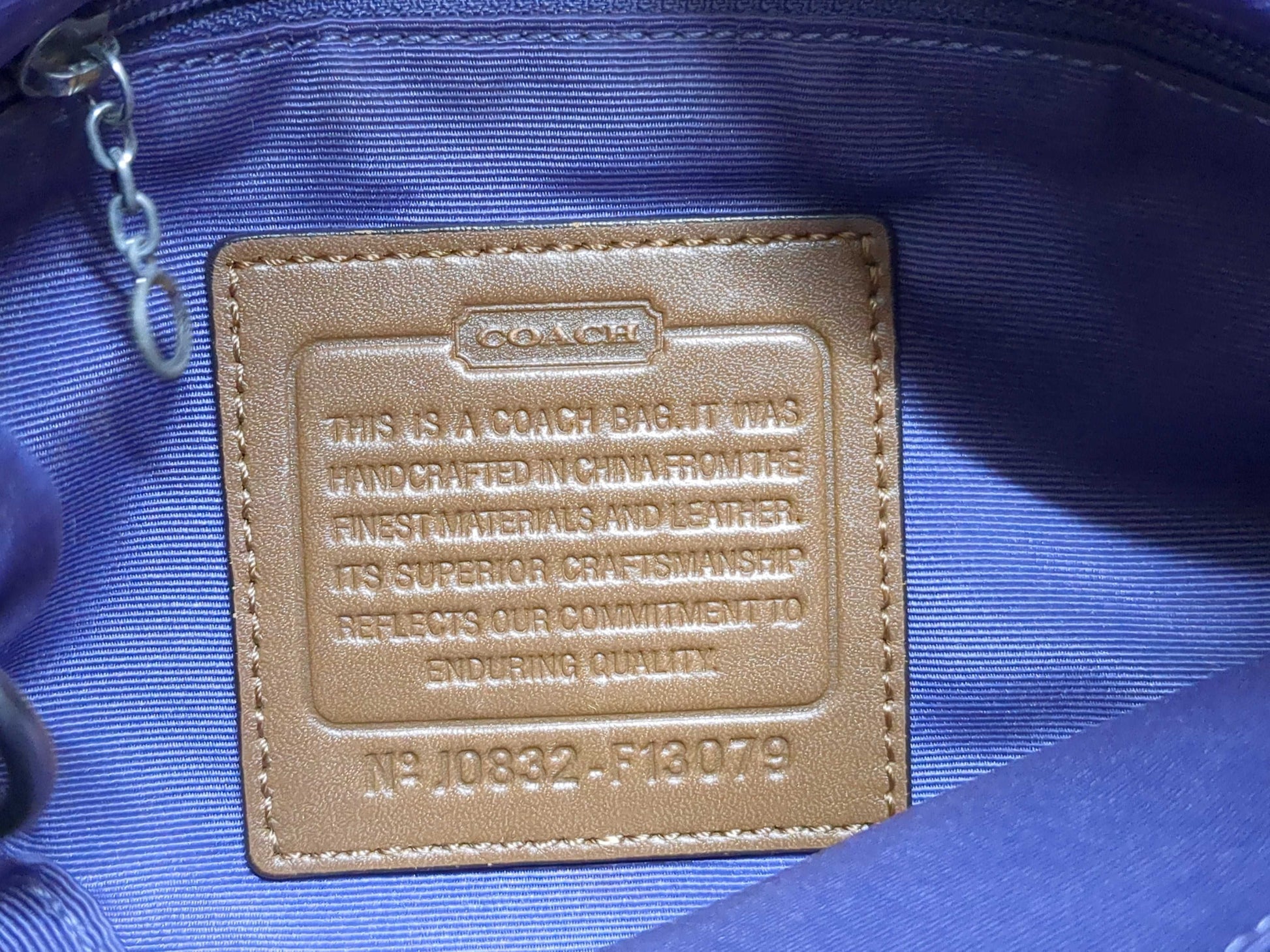 COACH Signature 4-Piece Shoulder Bag