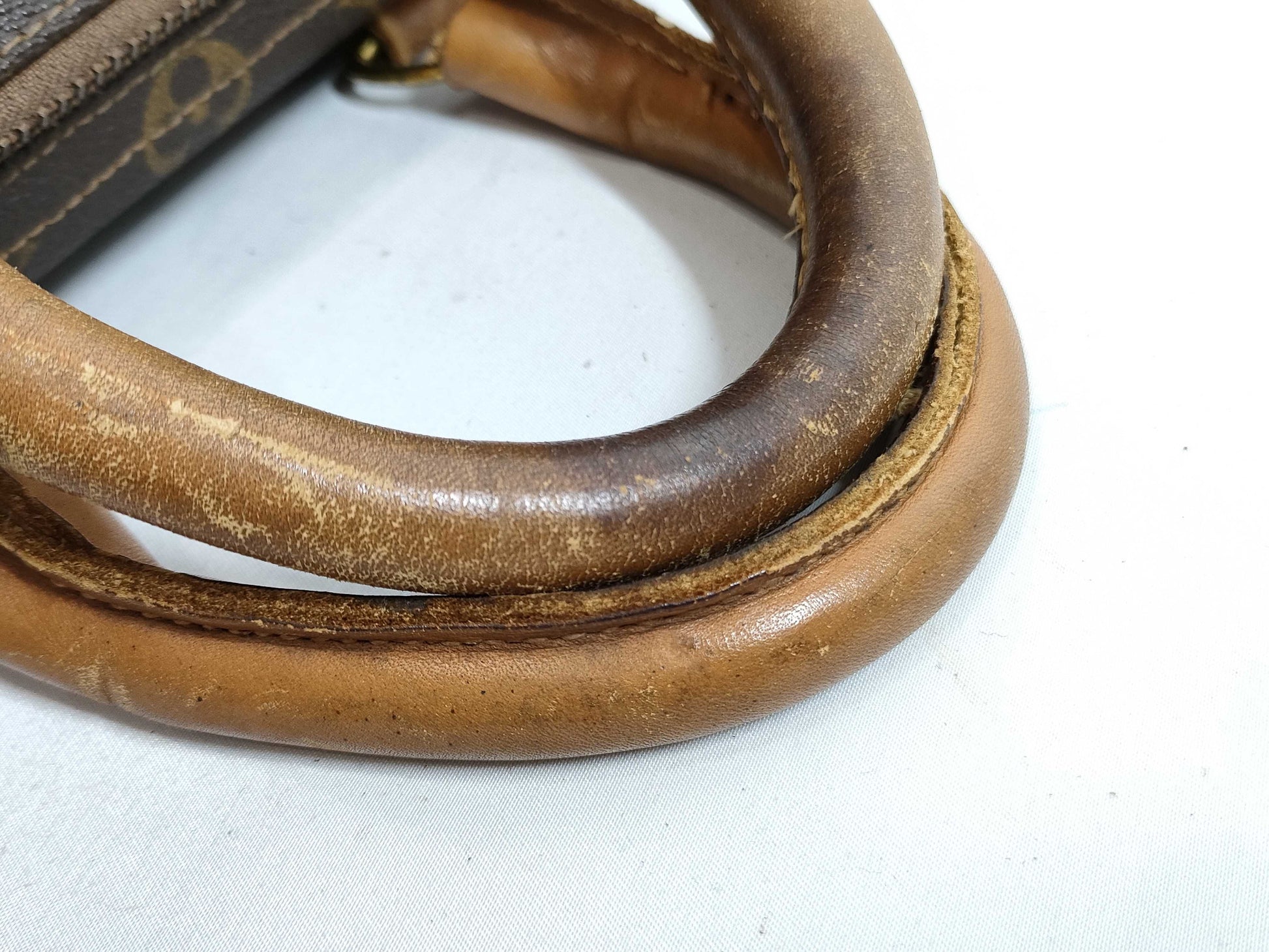 LOUIS VUITTON Monogram Keepall Paper Tag Boston Bag