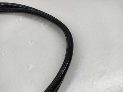 PRADA Nylon Leather Accessory Triangle Tote Bag in Black and Gold