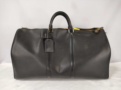LOUIS VUITTON Epi Keepall Large Boston Bag
