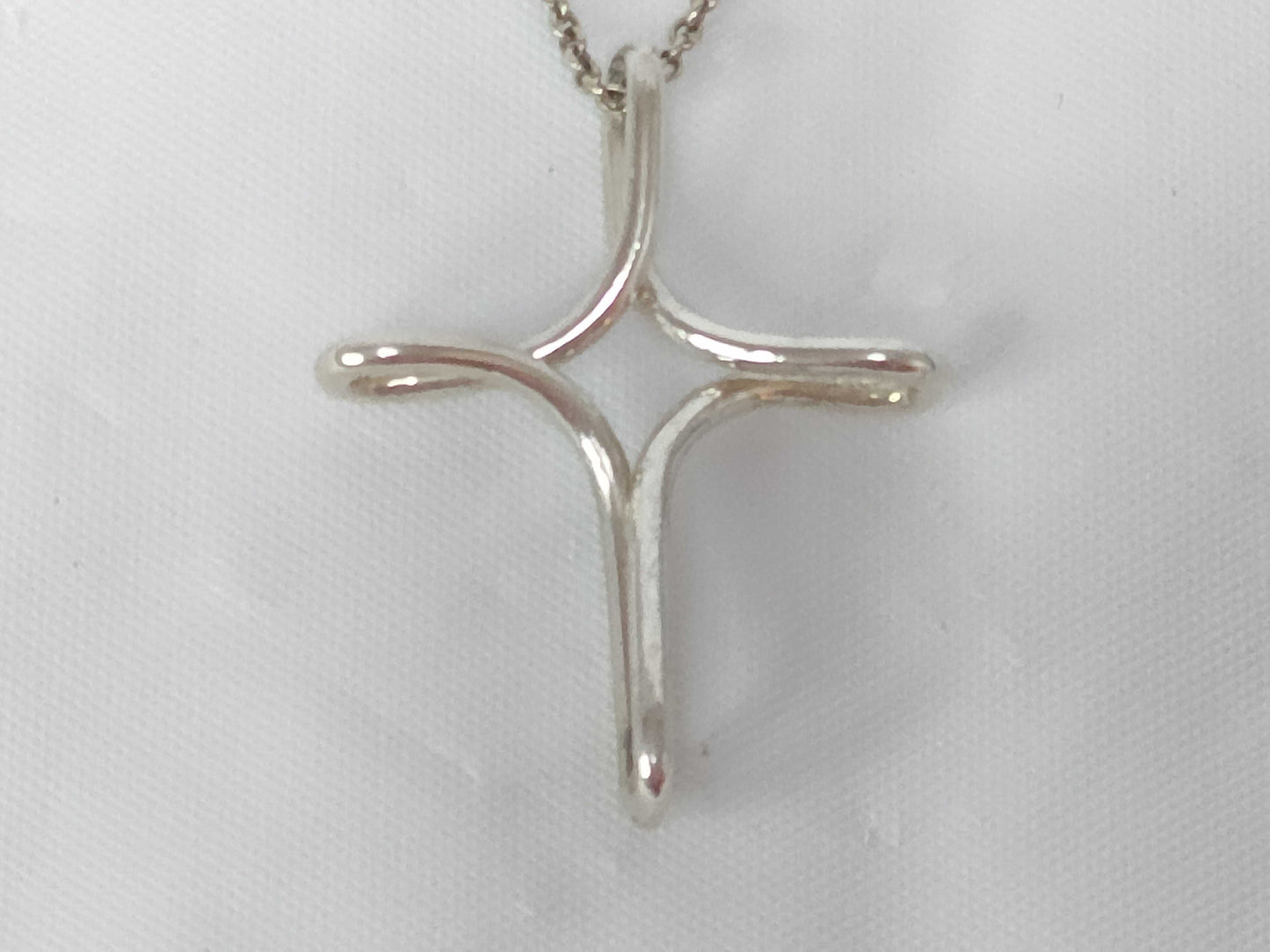 Tiffany & Co. Open Cross Necklace Necklace