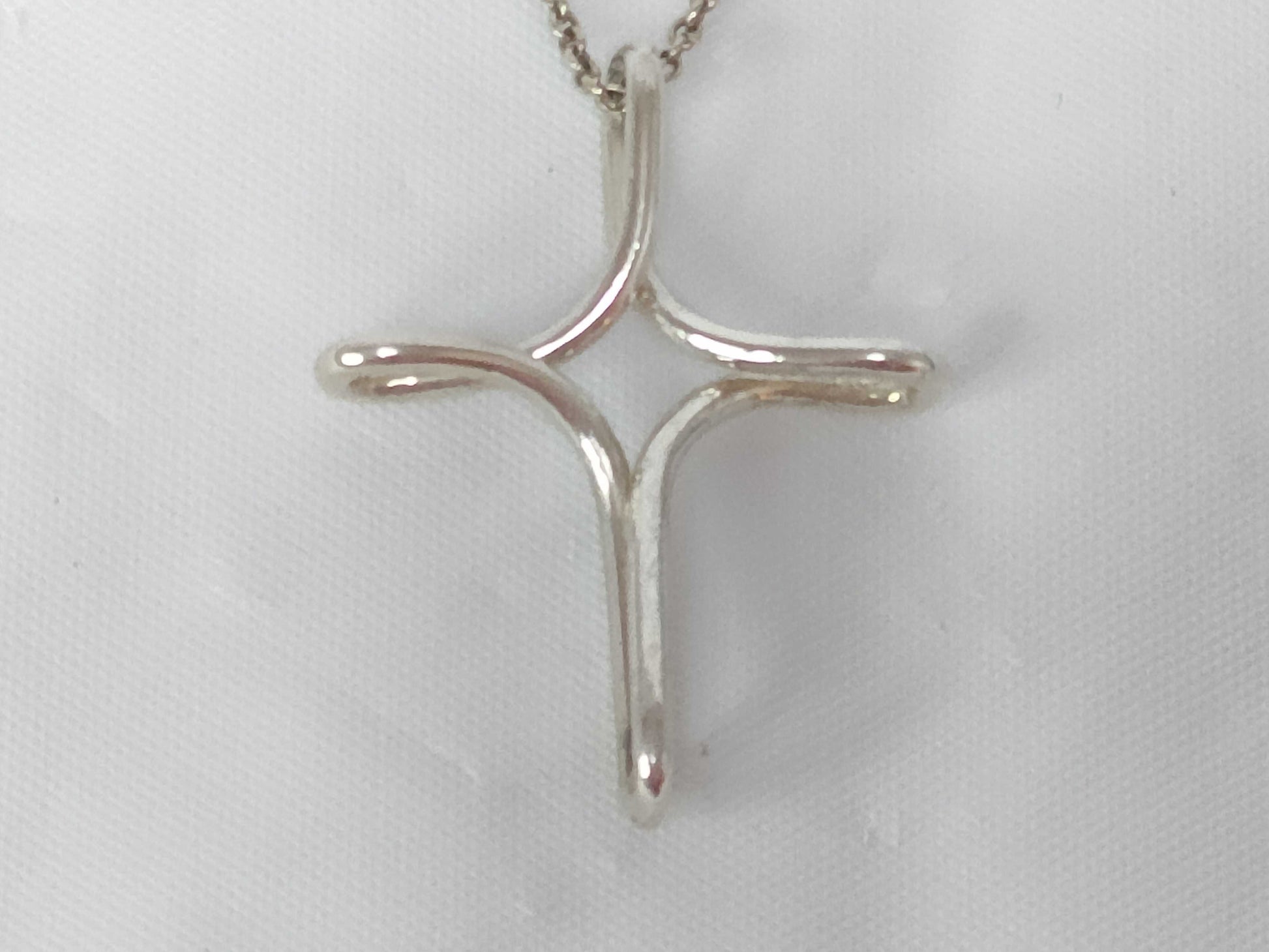 Tiffany & Co. Open Cross Necklace Necklace