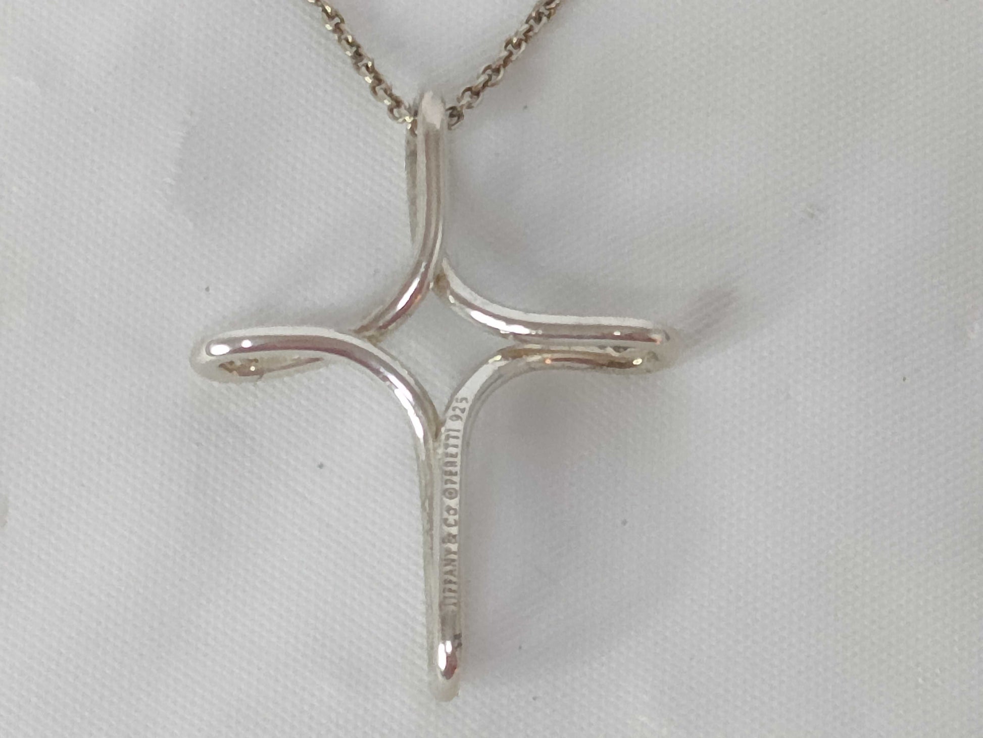 Tiffany & Co. Open Cross Necklace Necklace