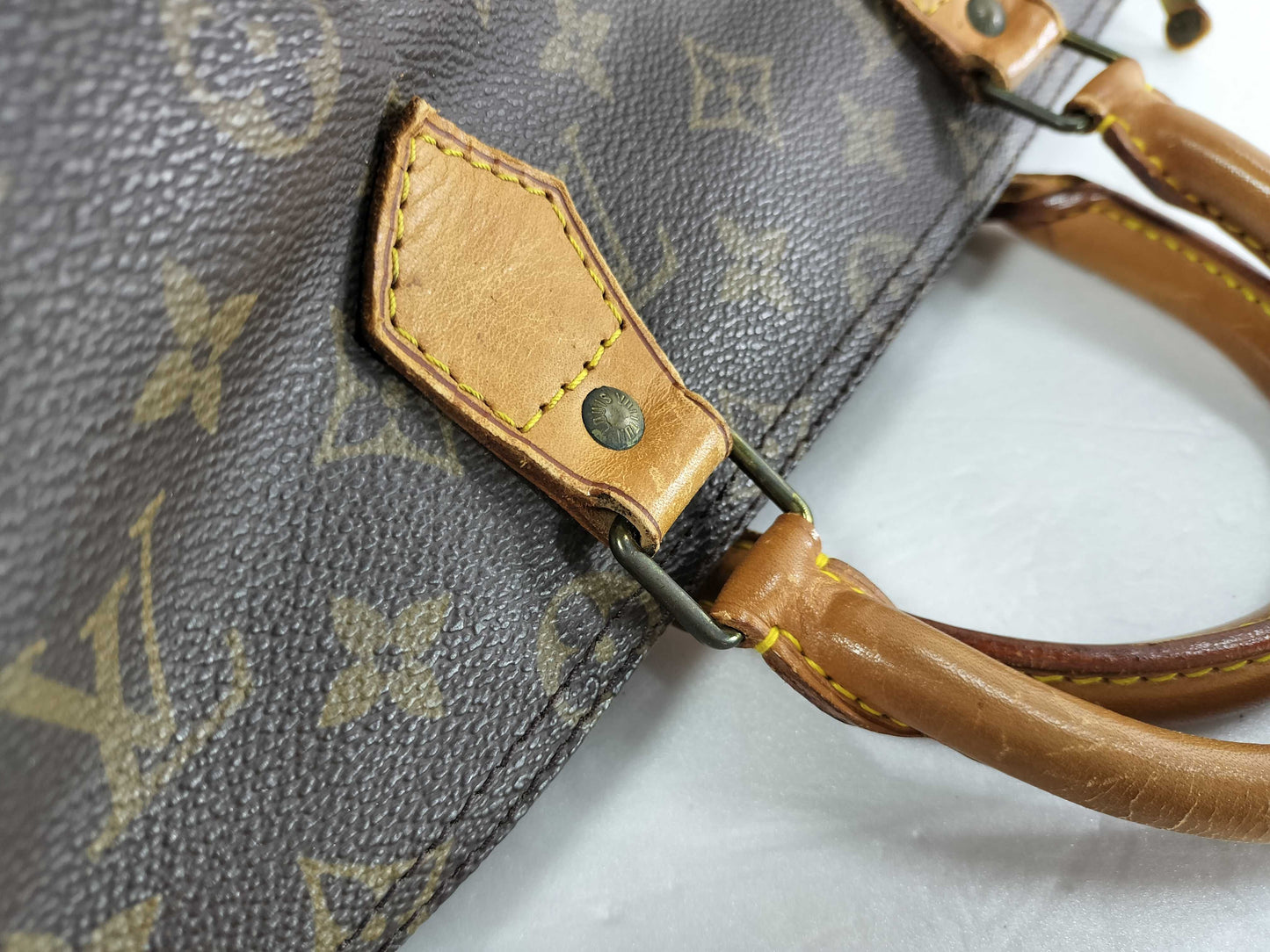 LOUIS VUITTON Monogram M41107 Speedy 35 Handbag