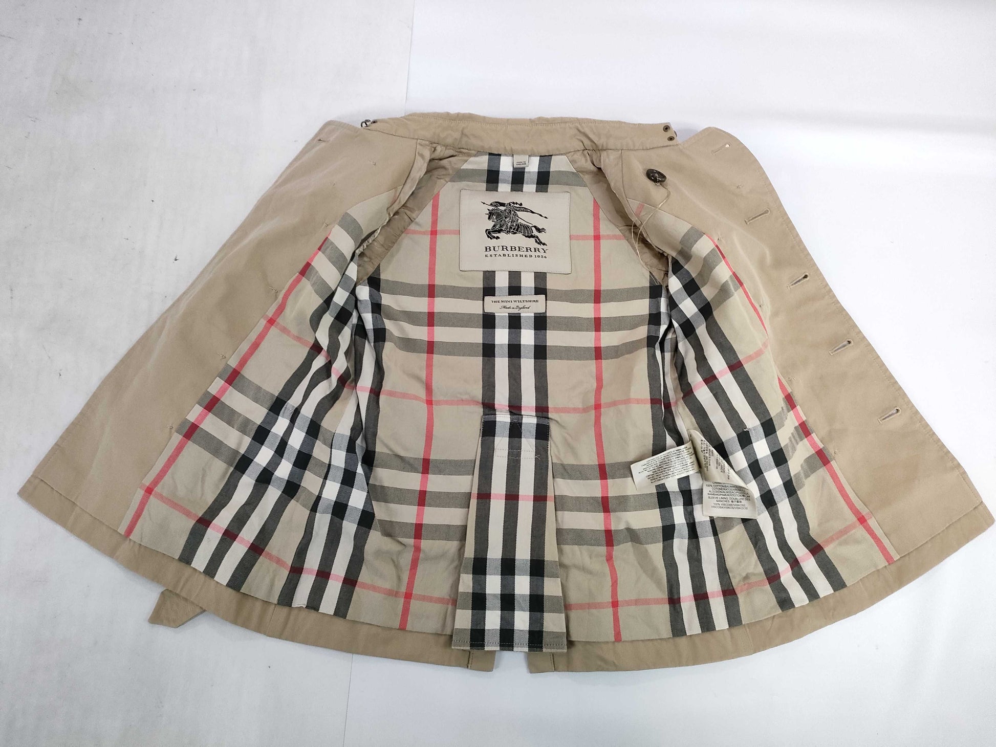 BURBERRY Kids Trench Coat