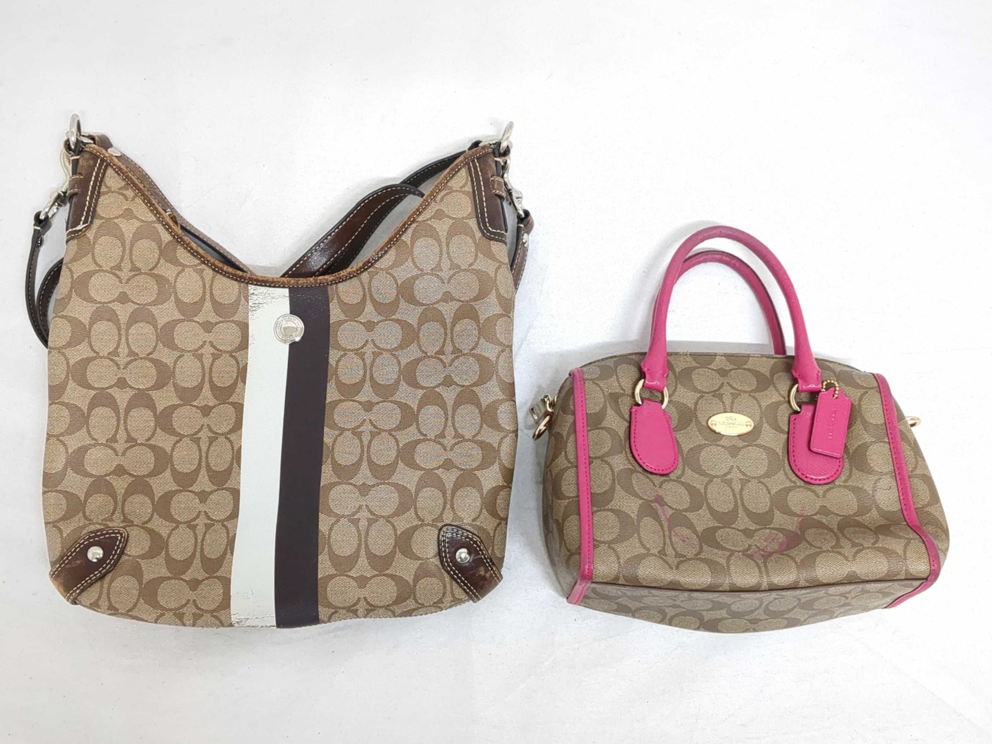 COACH Signature Shoulder Bag F14476/Handbag F34084 Pink Shoulder Bag