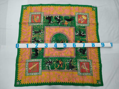 HERMES Carre Carre Ancient Roman Scarf