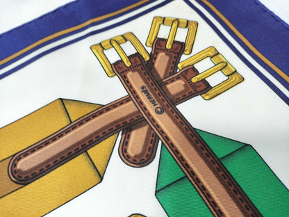 HERMES Carre Shoulder Strap Scarf