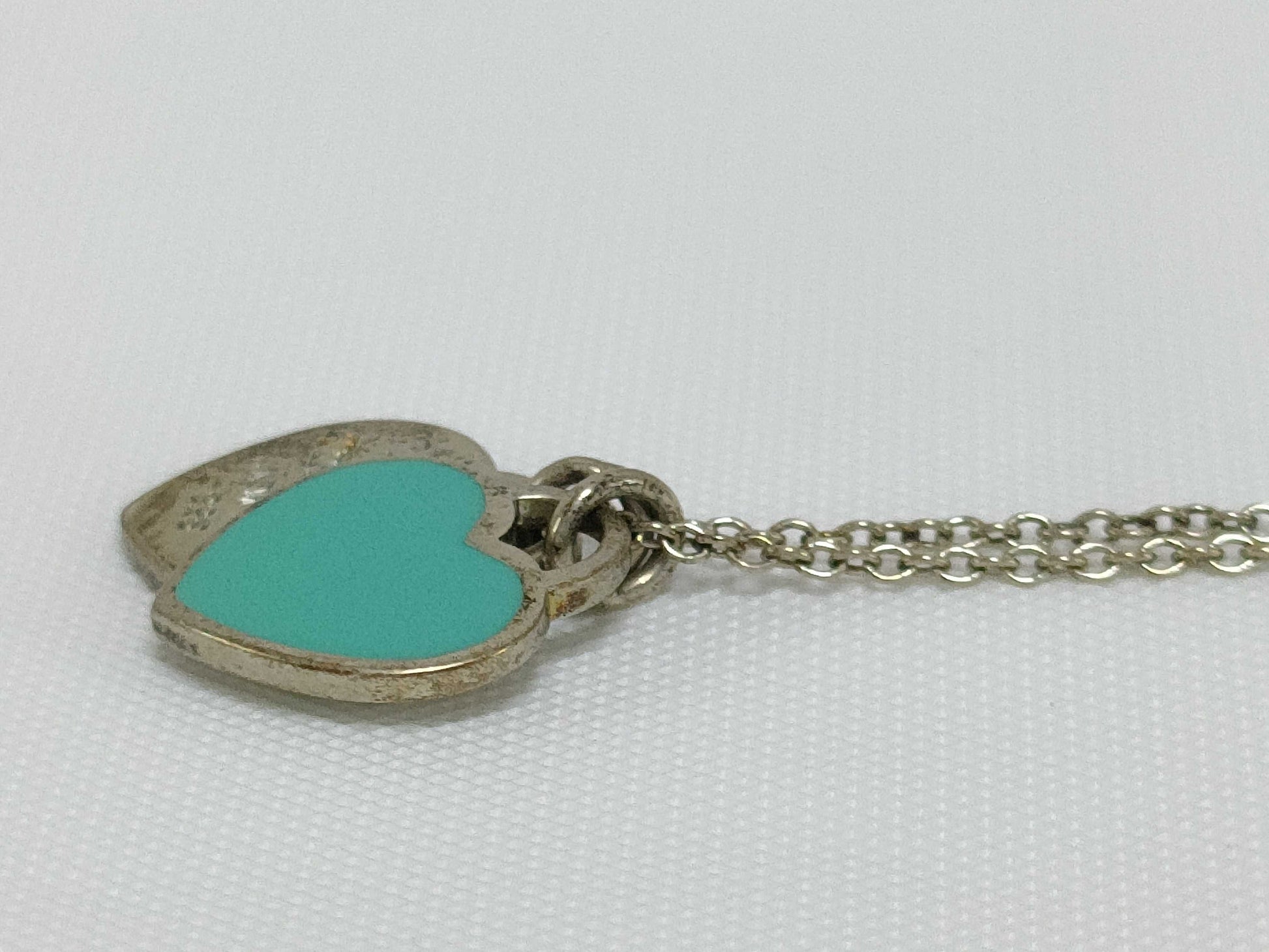 Tiffany & Co. Return to Double Heart Necklace, Ag 925 Necklace