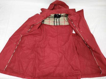 BURBERRY Burberry London Nylon Coat Red Women's Coat