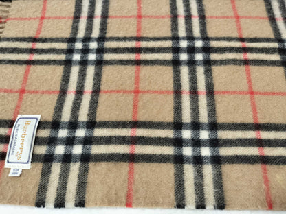 BURBERRY Pure Cashmere Scarf