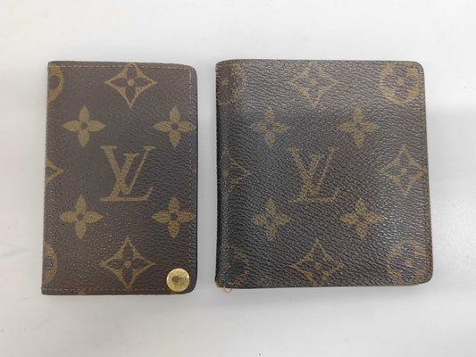 LOUIS VUITTON Monogram Pass Case/Mini Agenda Other Accessories