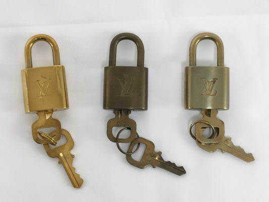 LOUIS VUITTON Padlock 310/323/453 Set Other Accessories