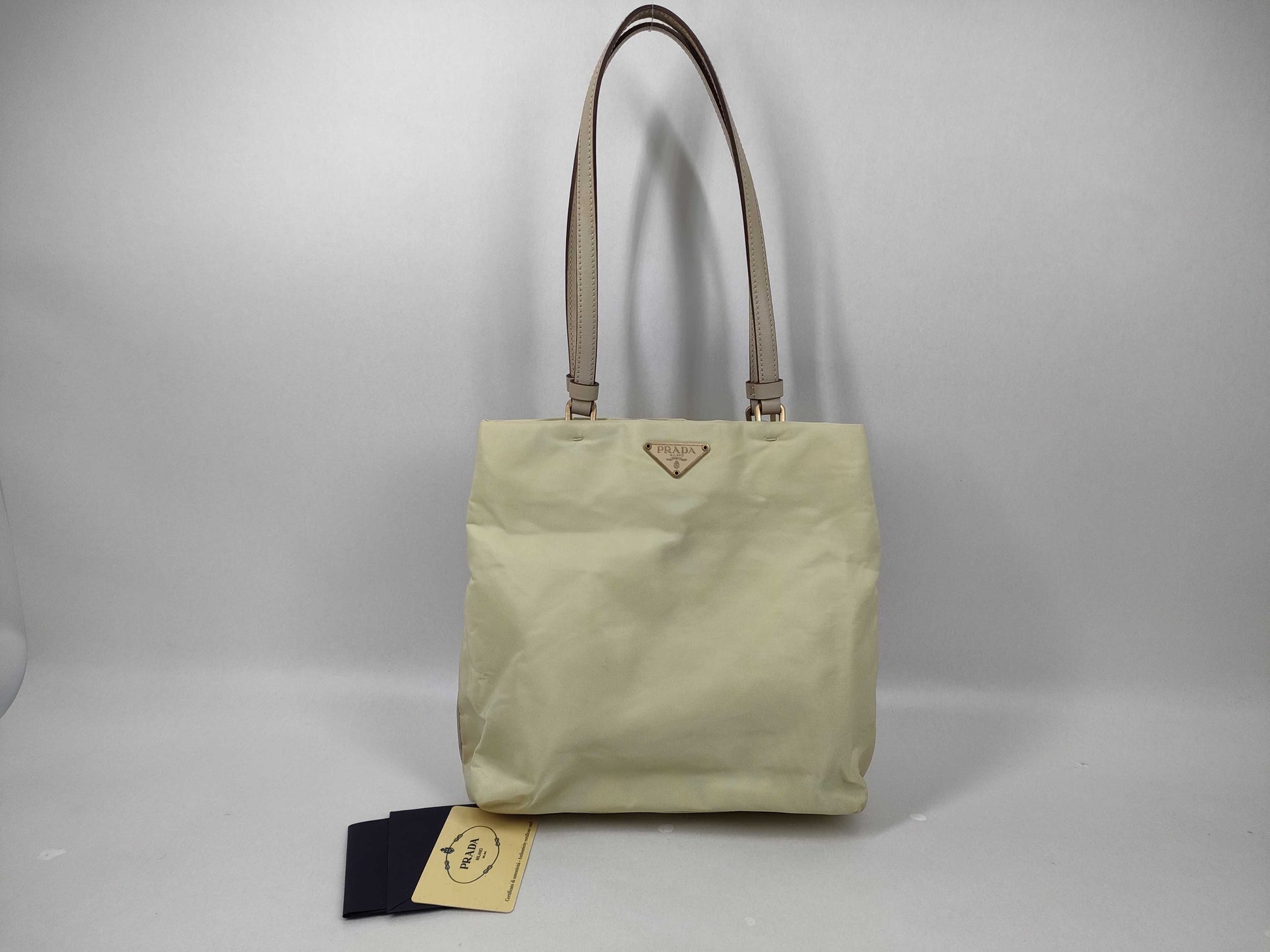 PRADA Nylon Tessuto Handbag Tote Bag