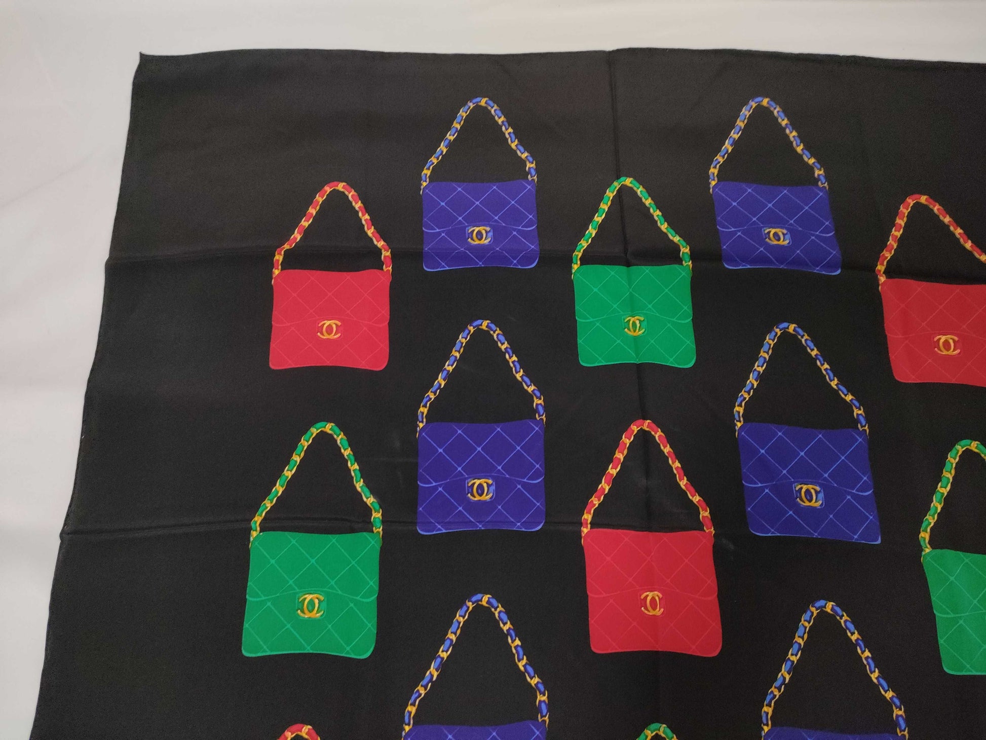 CHANEL Matelasse Matelasse Design Scarf