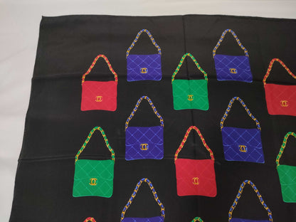 CHANEL Matelasse Matelasse Design Scarf