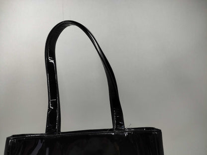 CHANEL Enamel Tote Bag with Chanel Logo, Handbag