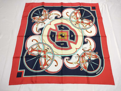 HERMES WASHINGTON S CARRIAGE George Washington Scarf