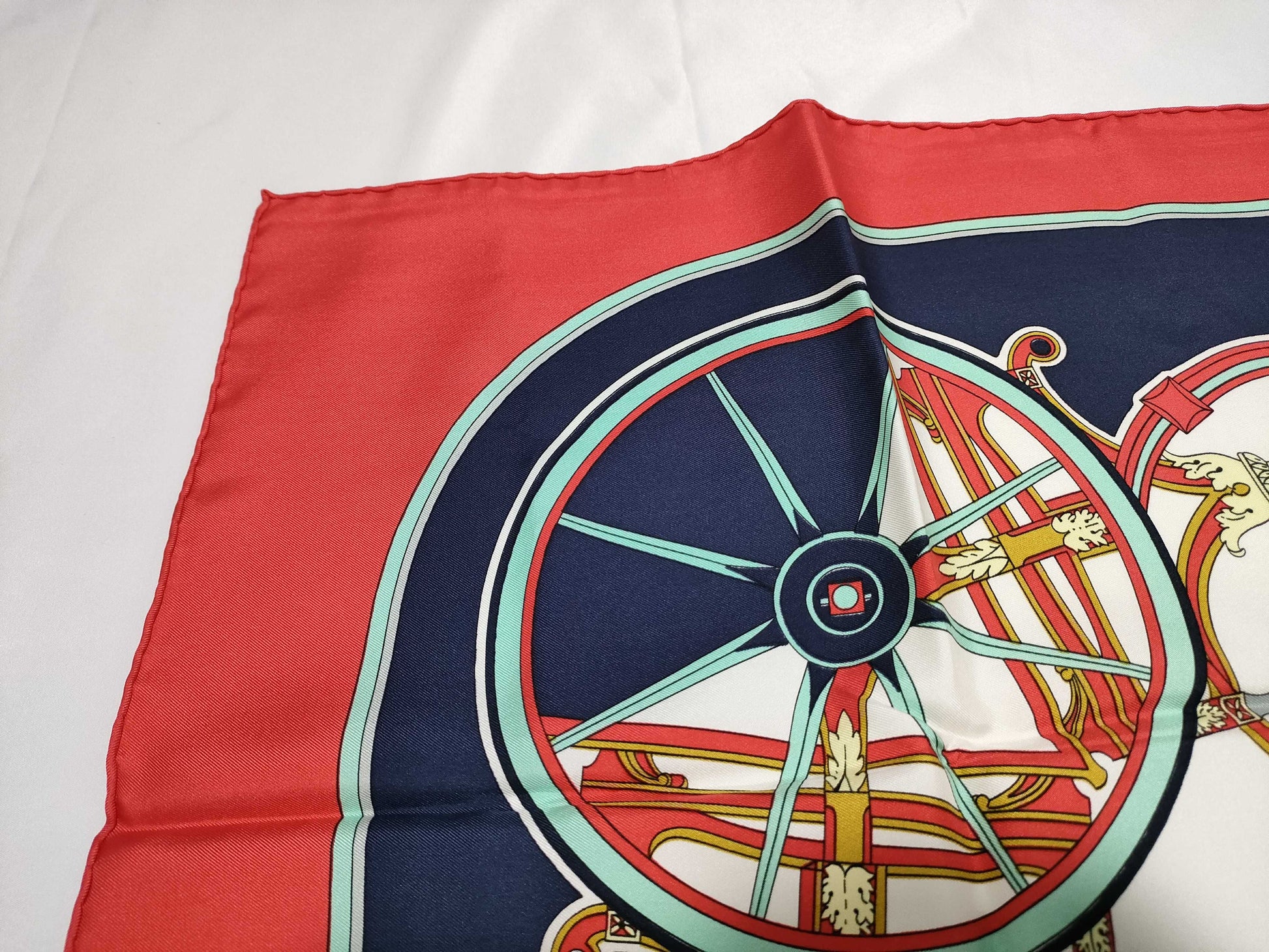 HERMES WASHINGTON S CARRIAGE George Washington Scarf