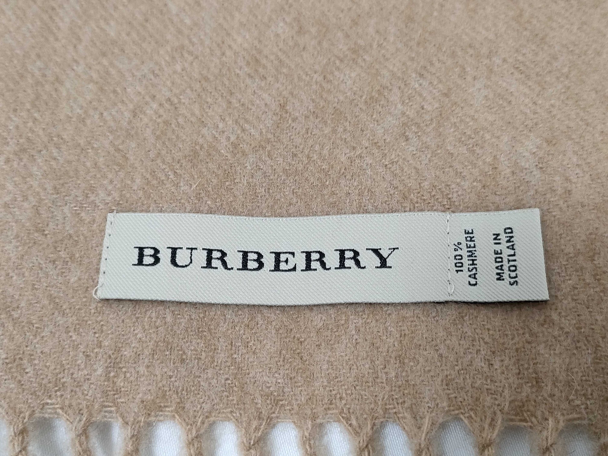 BURBERRY Burberry London Wool Scarf