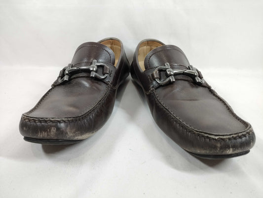 Salvatore Ferragamo Gancini Brown Business Shoes