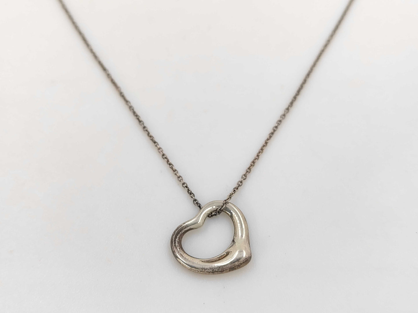 Tiffany & Co. Open Heart SV925 Necklace