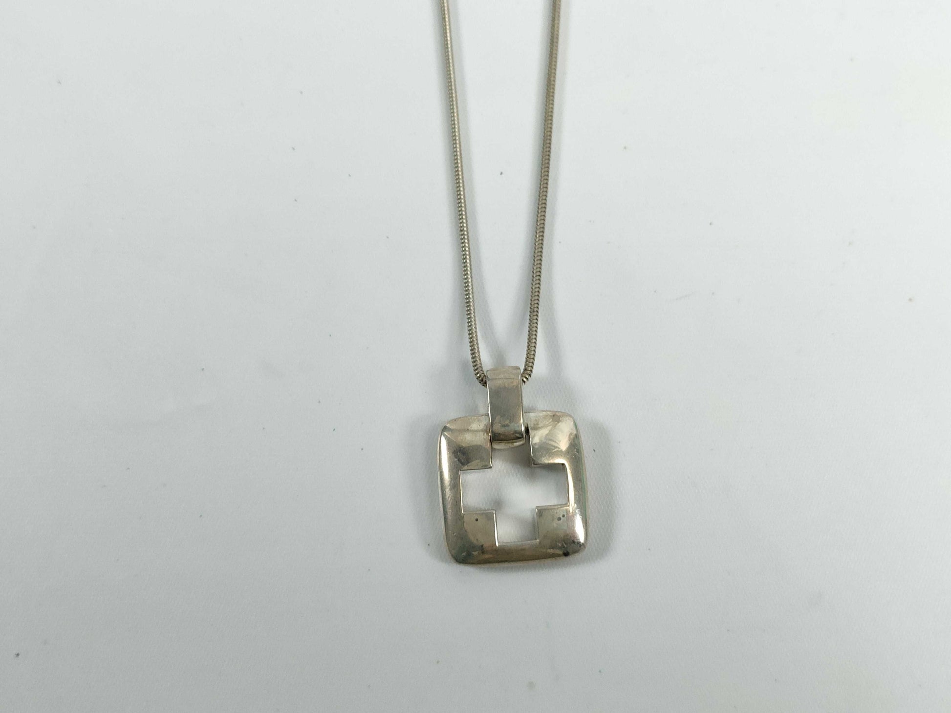 Tiffany & Co. 925 Open Cross Necklace