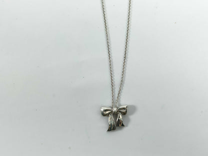 Tiffany & Co. Ribbon SV925 2.6g Necklace