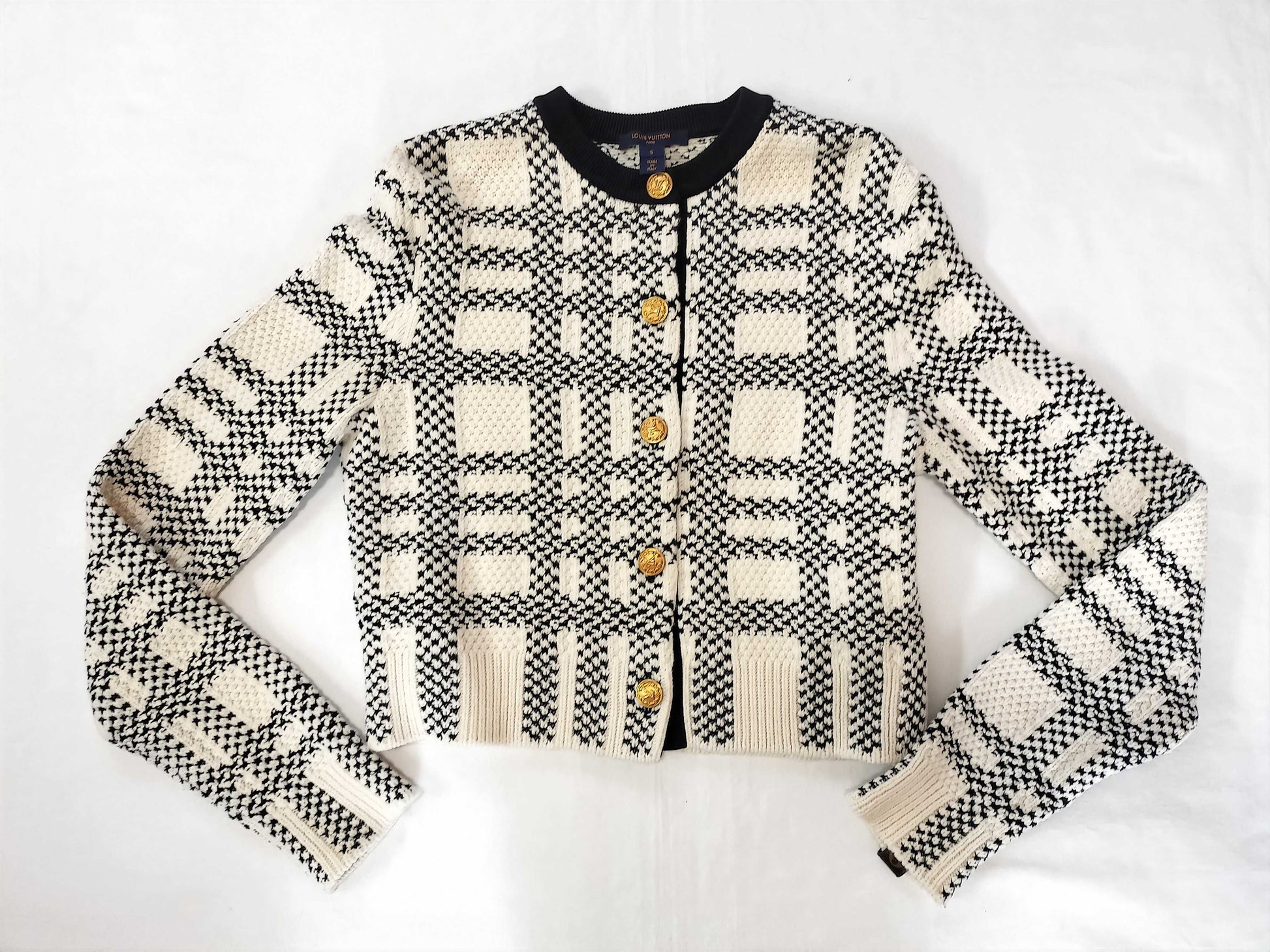 LOUIS VUITTON Graphic/Cardigan FMKC08LP5 Cardigan