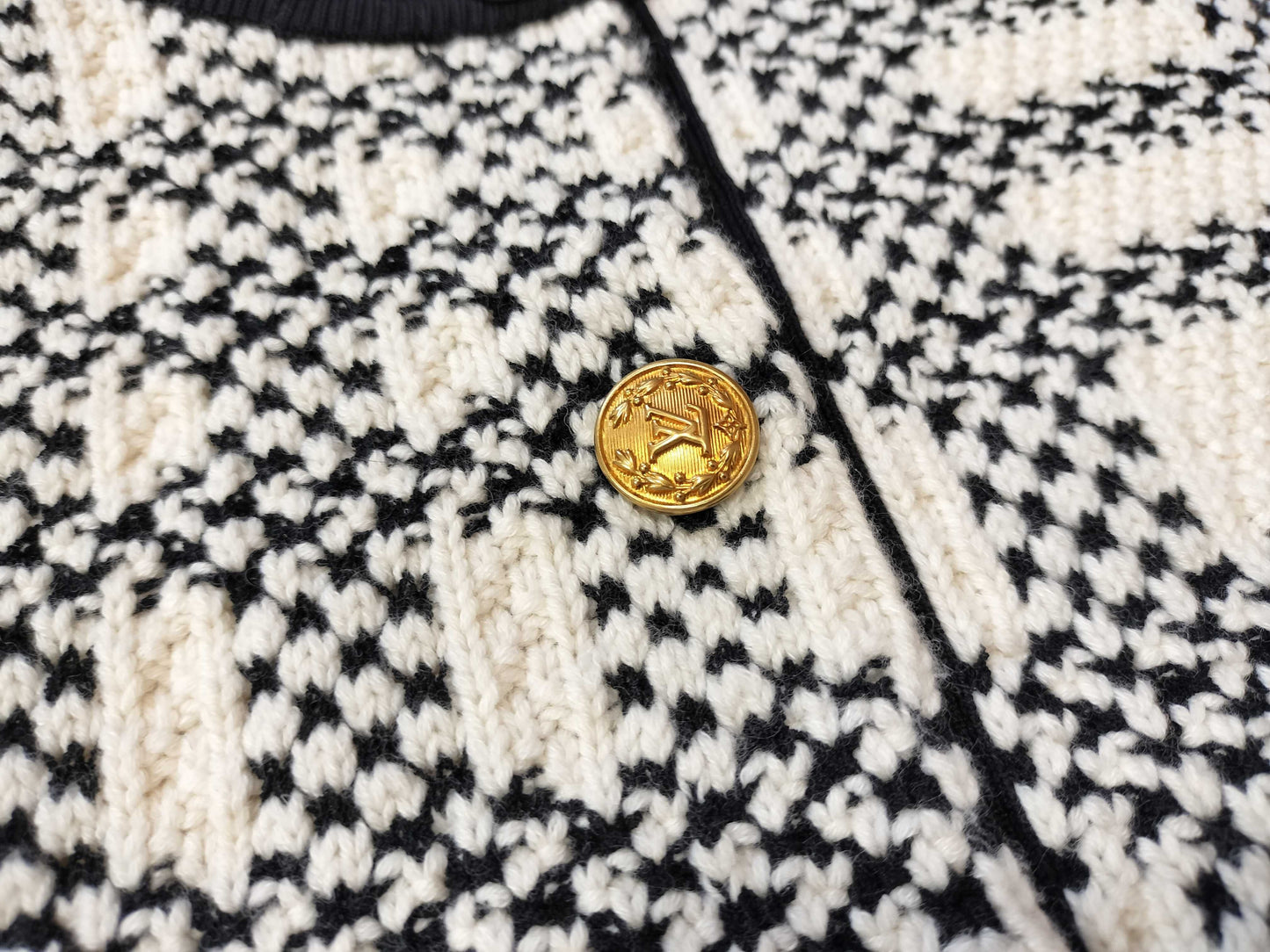 LOUIS VUITTON Graphic/Cardigan FMKC08LP5 Cardigan