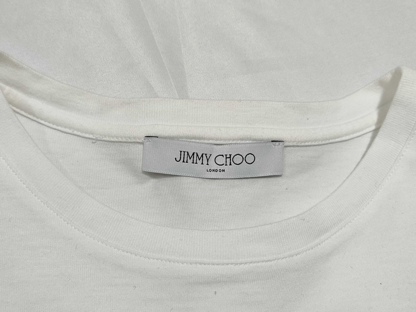 JIMMY CHOO Short Sleeve Shirt/Logo T-Shirt