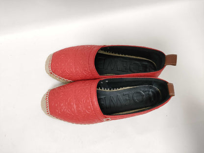 LOEWE Anagram Red Slip-On Sneakers