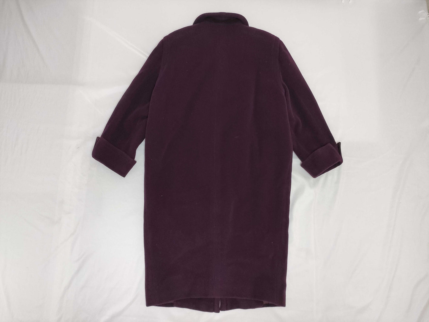 GUCCI Cashmere/Wool Coat Purple Coat