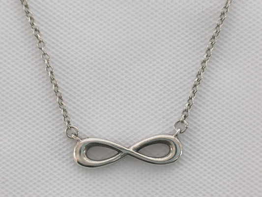 Tiffany & Co. AG925 Infinity Mini Silver Necklace