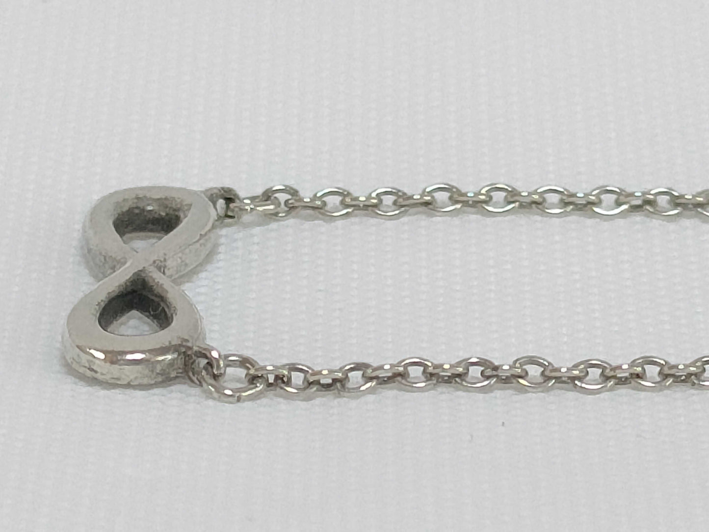 Tiffany & Co. AG925 Infinity Mini Silver Necklace