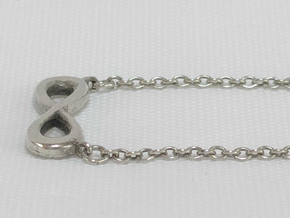 Tiffany & Co. AG925 Infinity Mini Silver Necklace
