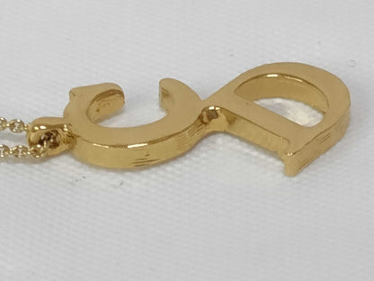 Dior logo necklace with G hardware