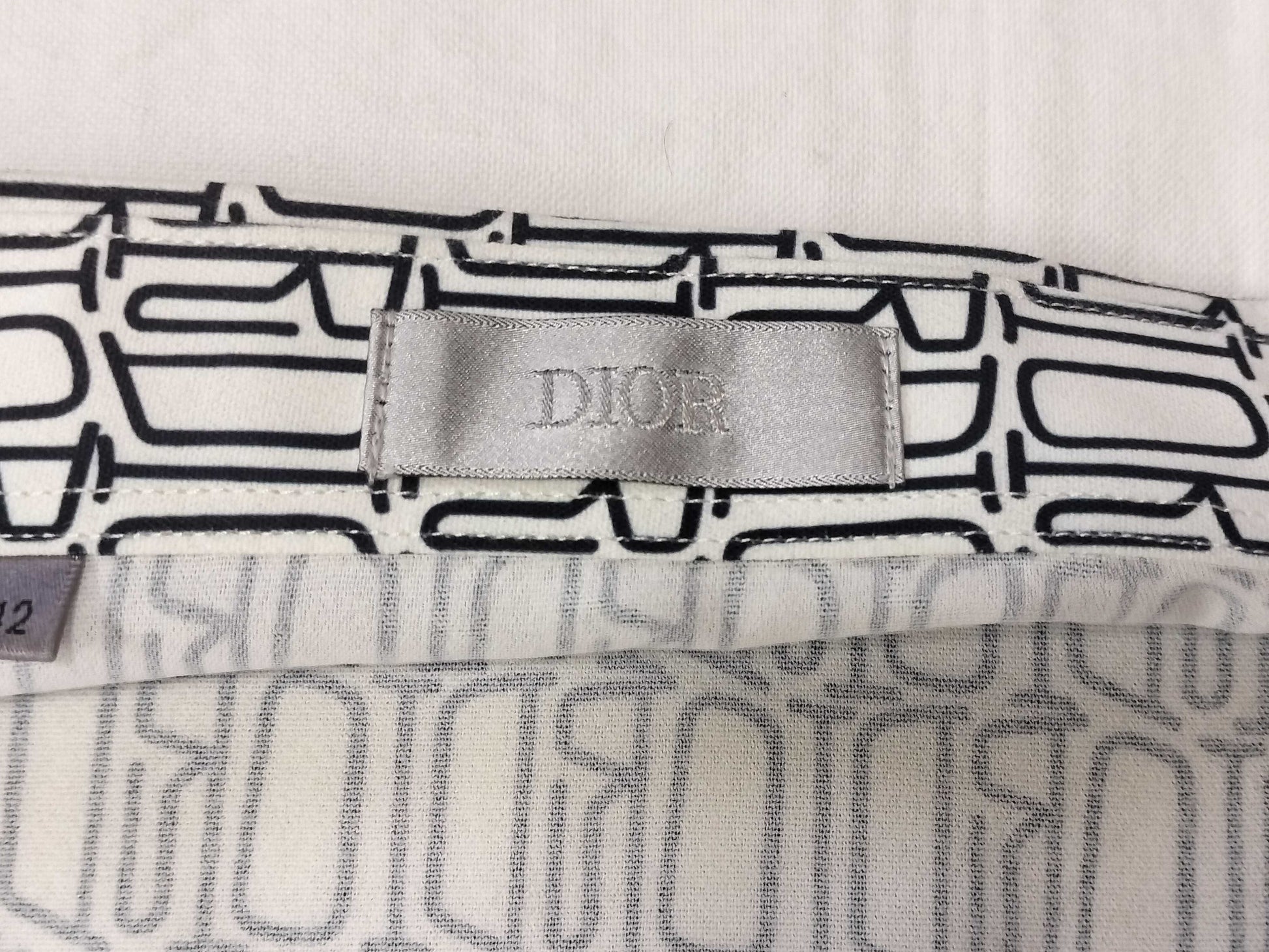 Dior all-over print shirt, made in Italy