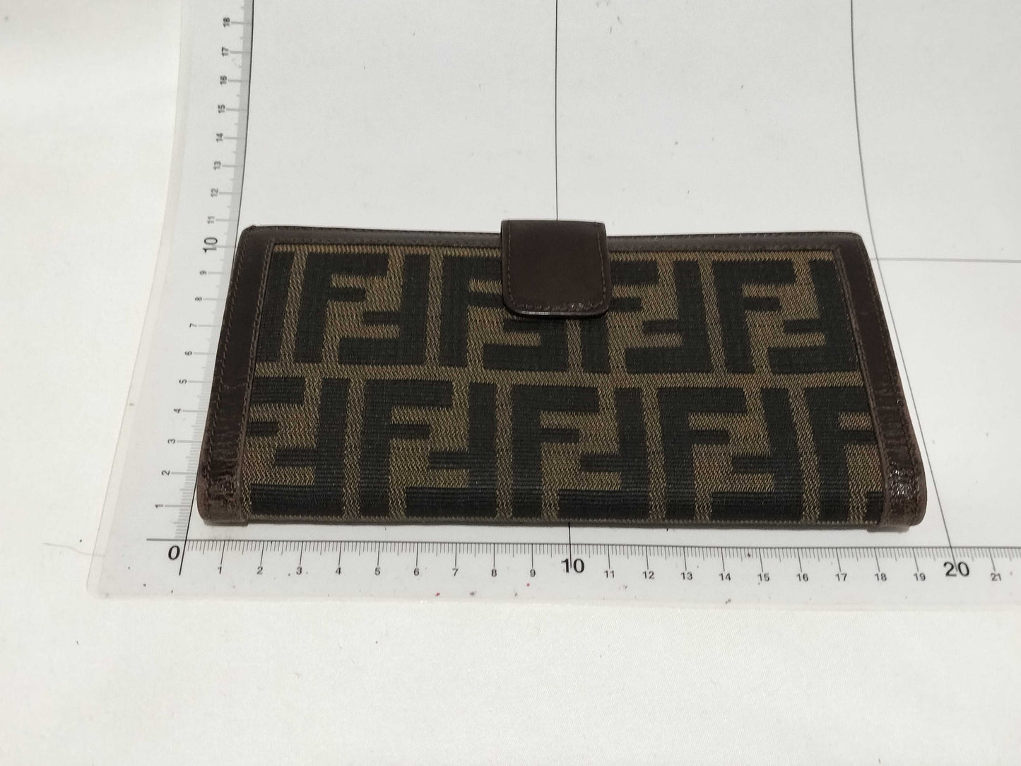FENDI Zucca Pattern Zucca/Long Wallet Folding Wallet Wallet