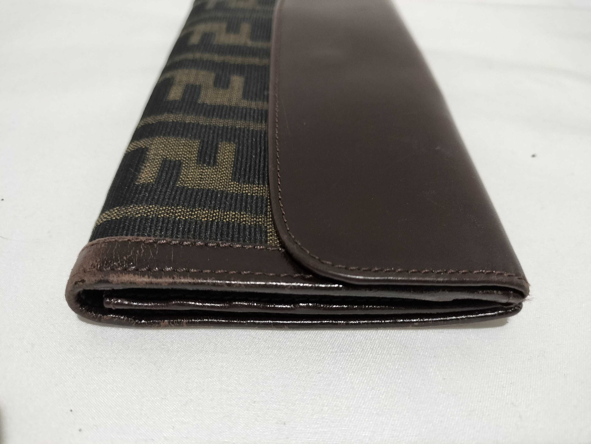 FENDI Zucca Pattern Zucca/Long Wallet Folding Wallet Wallet