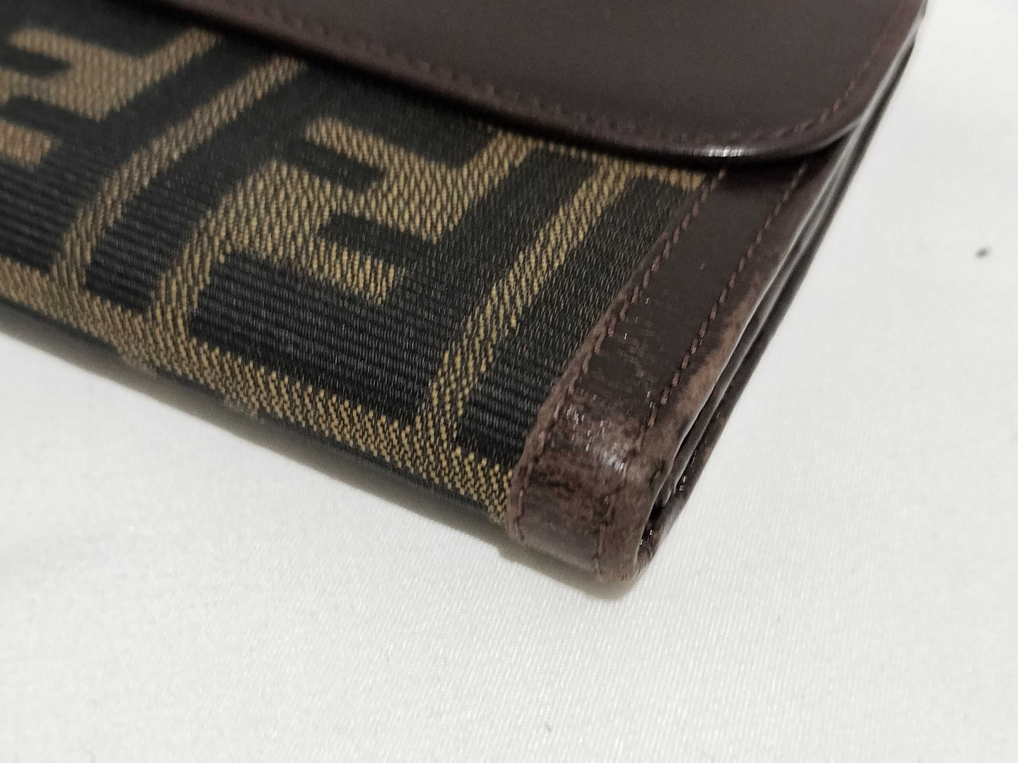 FENDI Zucca Pattern Zucca/Long Wallet Folding Wallet Wallet