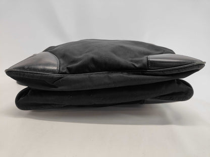 PRADA Nylon Triangle Logo Shoulder Bag