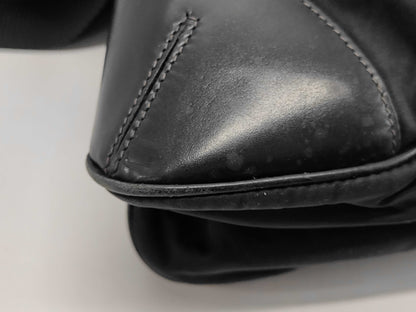 PRADA Nylon Triangle Logo Shoulder Bag